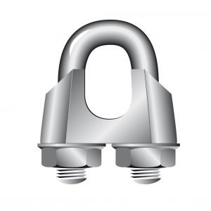 Sujetacables similar DIN 741 Galvanizado 1