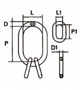 ANILLA BMCX OVAL TRIPLE G-100 imagen