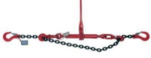 Tensor de carga de trinquete con cadena tensora aparte