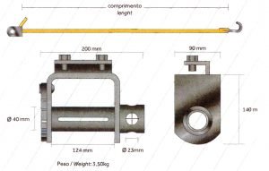 Torno soldable-atornillable TORNOB